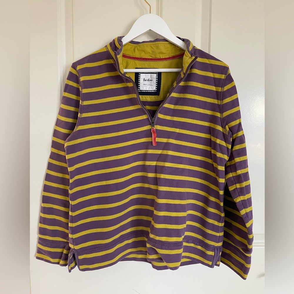 Boden Quarter Zip Sweatshirt